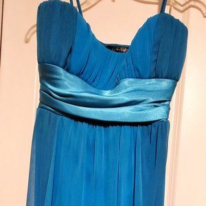 Turquoise formal dress - slide into this!